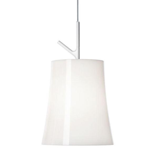Foscarini Birdie Grande Pendel i Hvid - Elegant Belysning
